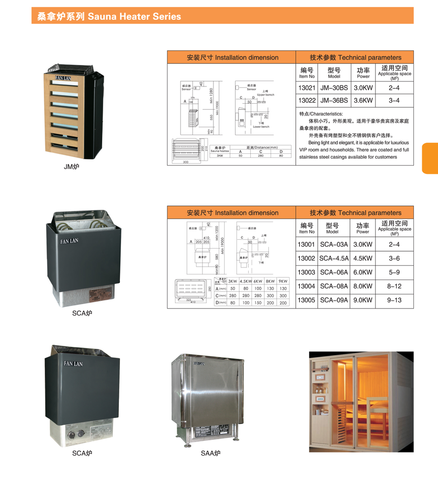 桑拿爐系列 桑拿爐系列