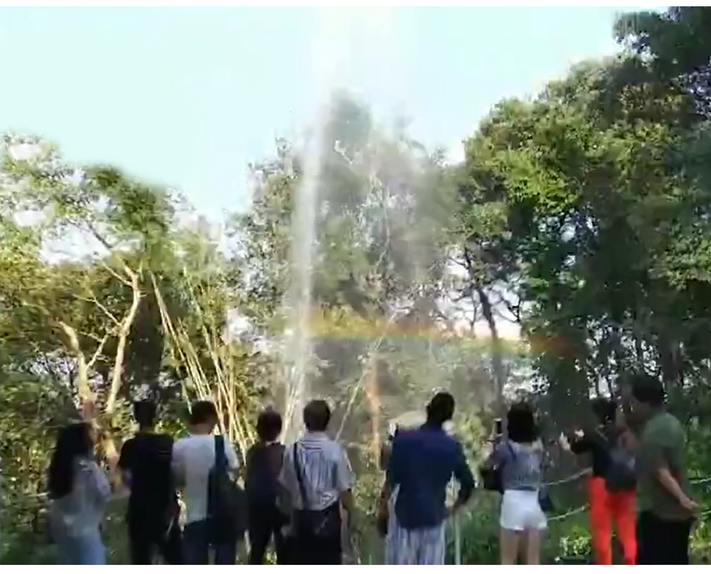 白云山吶喊噴泉工程